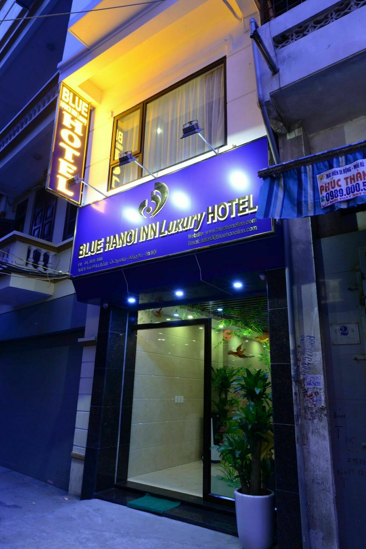 Blue Hanoi Inn Luxury Hotel Exterior foto